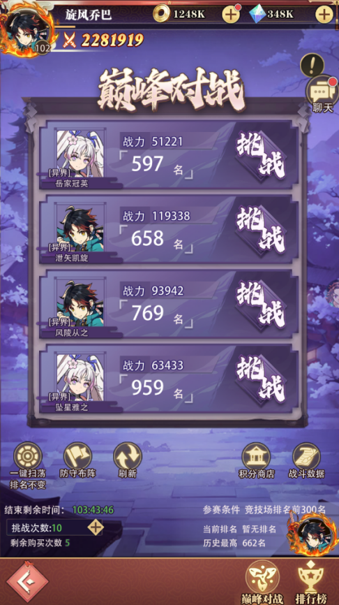 《死战骑士团（0.1折每日送648）》手游公益服竞技场（巅峰对战）